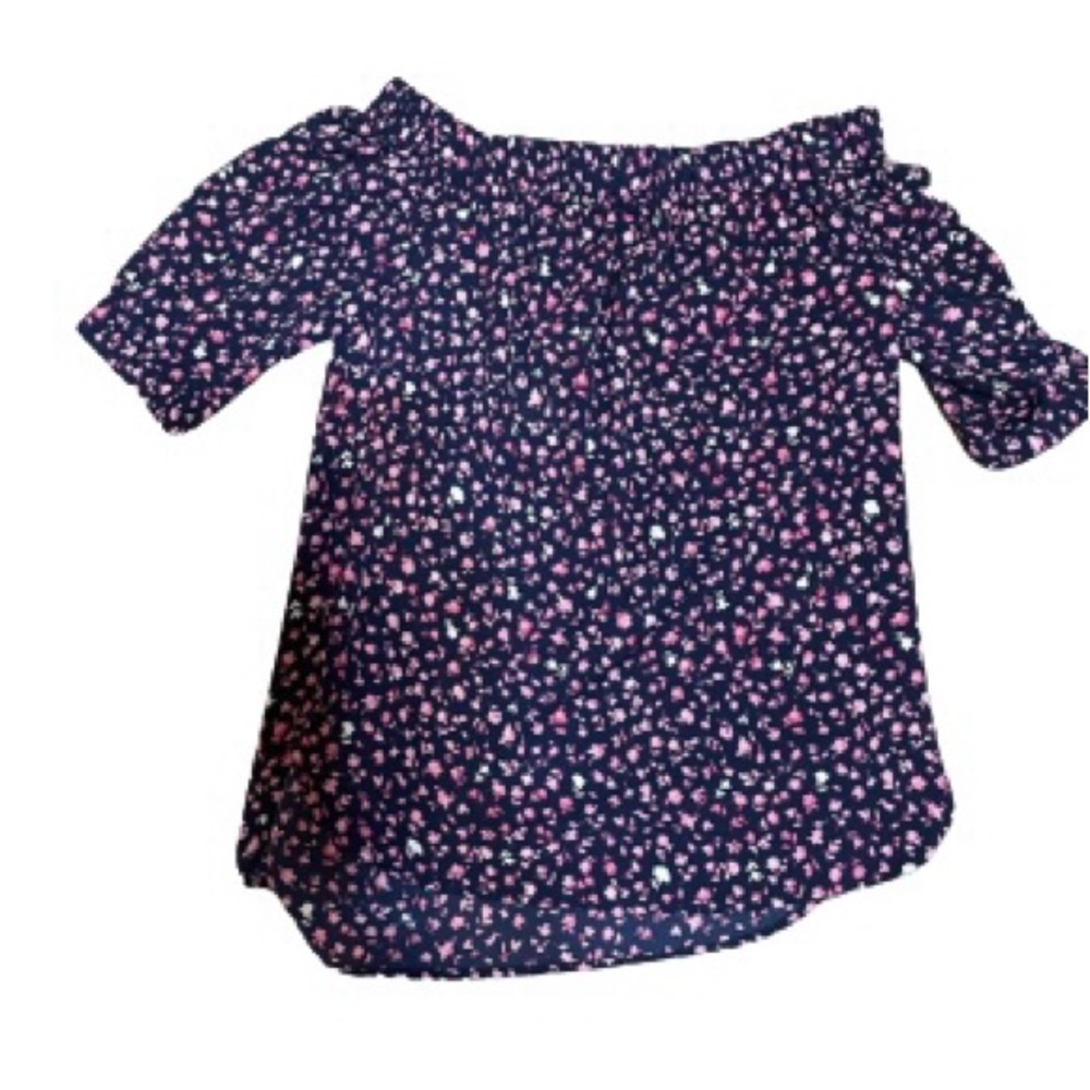 Michael Kors off shoulder floral top.